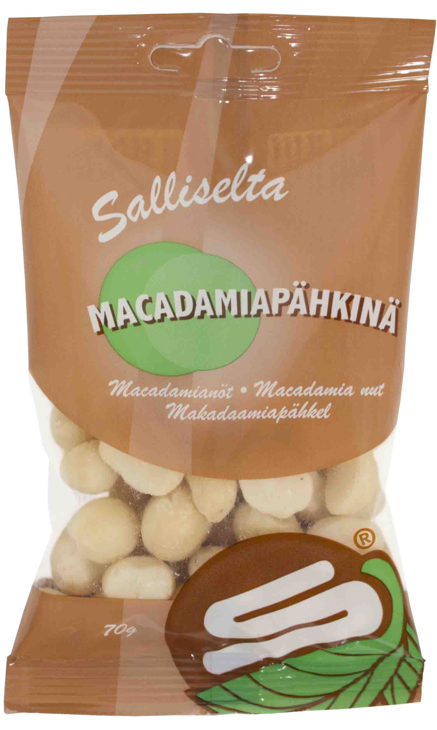 Macadamiapähkinä 70 g